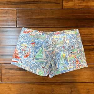 Lilly Pulitzer Get Nauti Shorts Size 4
